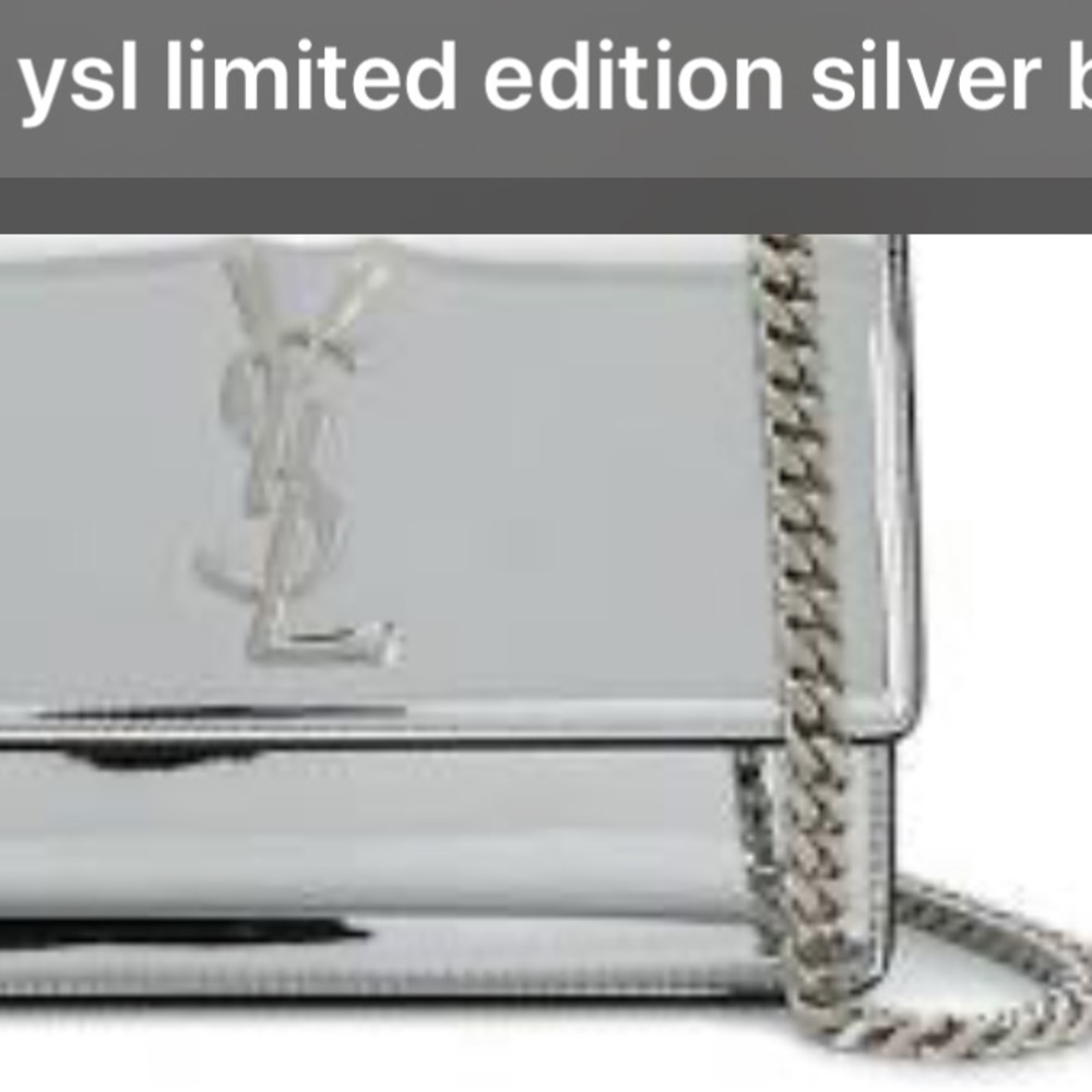 Limited Edition YSL Bag. New Has All Receipts